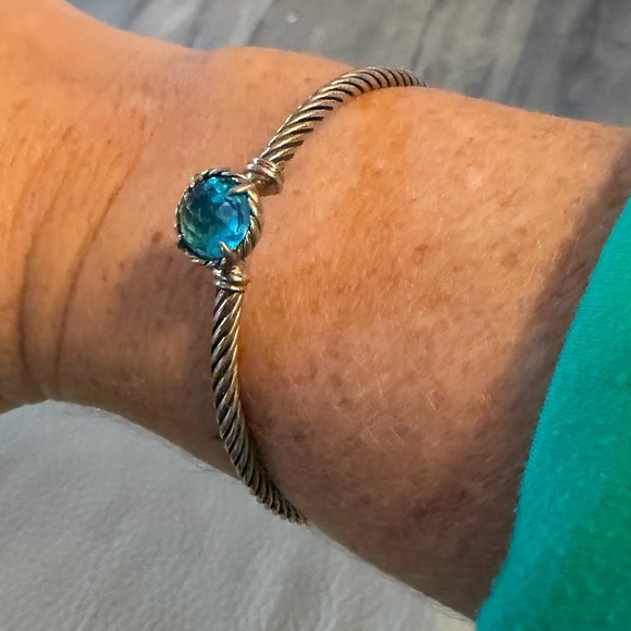 David Yurman topaz Chatelaine bracelet - Picture 8 of 9
